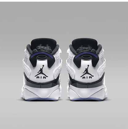 „Nike“ oficialūs, autentiški „JORDAN 6 RINGS“ vyriški sportiniai krepšinio bateliai su amortizacija 322992-104