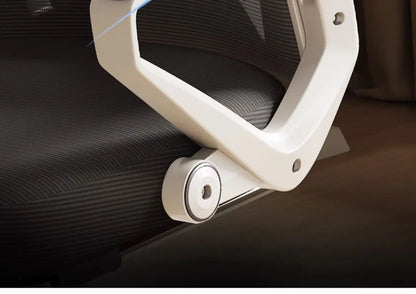 Seduta reclinabile ergonomica, sedia da ufficio confortevole, sedia per computer per la casa, dormitorio studenti, sedia gaming con poggiapiedi