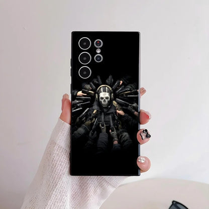 C-COD Call Of D-Duty Phone Case For Samsung Galaxy S25 S24 S22 S23 Ultra S21 S20 Plus 5G Frosted Non-Slip Full Cover Soft Case