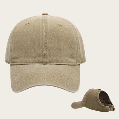 Embroidered baseball cap with goose pattern for men and women, casual and fashionable city style duckbill cap