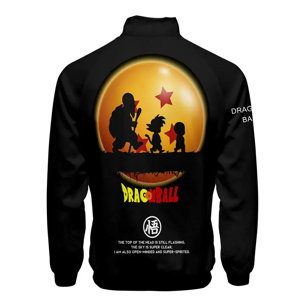Dragon Ball 3D Print Zipper Hoodie Cool Fashion Men/Women/Kids Long Sleeve Hoodies Sweatshirt Casual Cosplay Jacket Clothes, Produit gaming premium Fraquane, équipement gamer