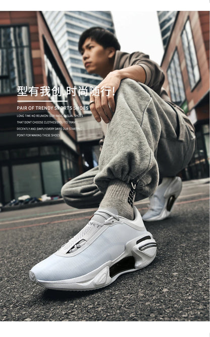 2026 New Men Sports Breathable Lightweight Comfortable Athletic Non-Skid Sneakers Daily Leisure Shopping Walking Marathon Shoes