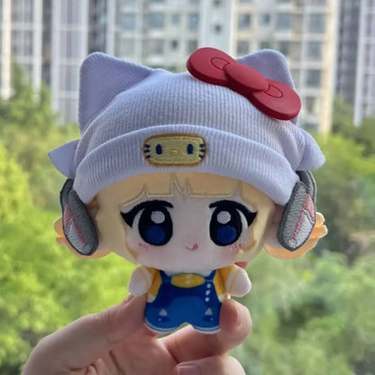 10cm Overwatch Juno pliušinė lėlė-dekoracija, animacinio stiliaus OW Juno pliušinis žaislas kuprinei, lėlės gerbėjams, kolekcinė gimtadienio dovana