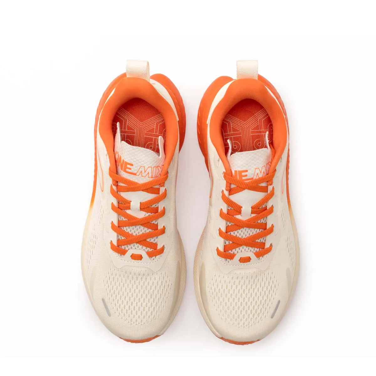 ONEMIX Nieuwe stijl herenhardloopschoenen voor herfst en winter, voor buiten, met demping, ademend, lichtgewicht en elastische sportschoenen