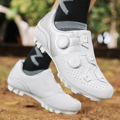 Cycling Shoes Bike Sneakers Cleat Non-Slip Men's Mountain Biking Shoes Bicycle Road Footwear Speed Shoes