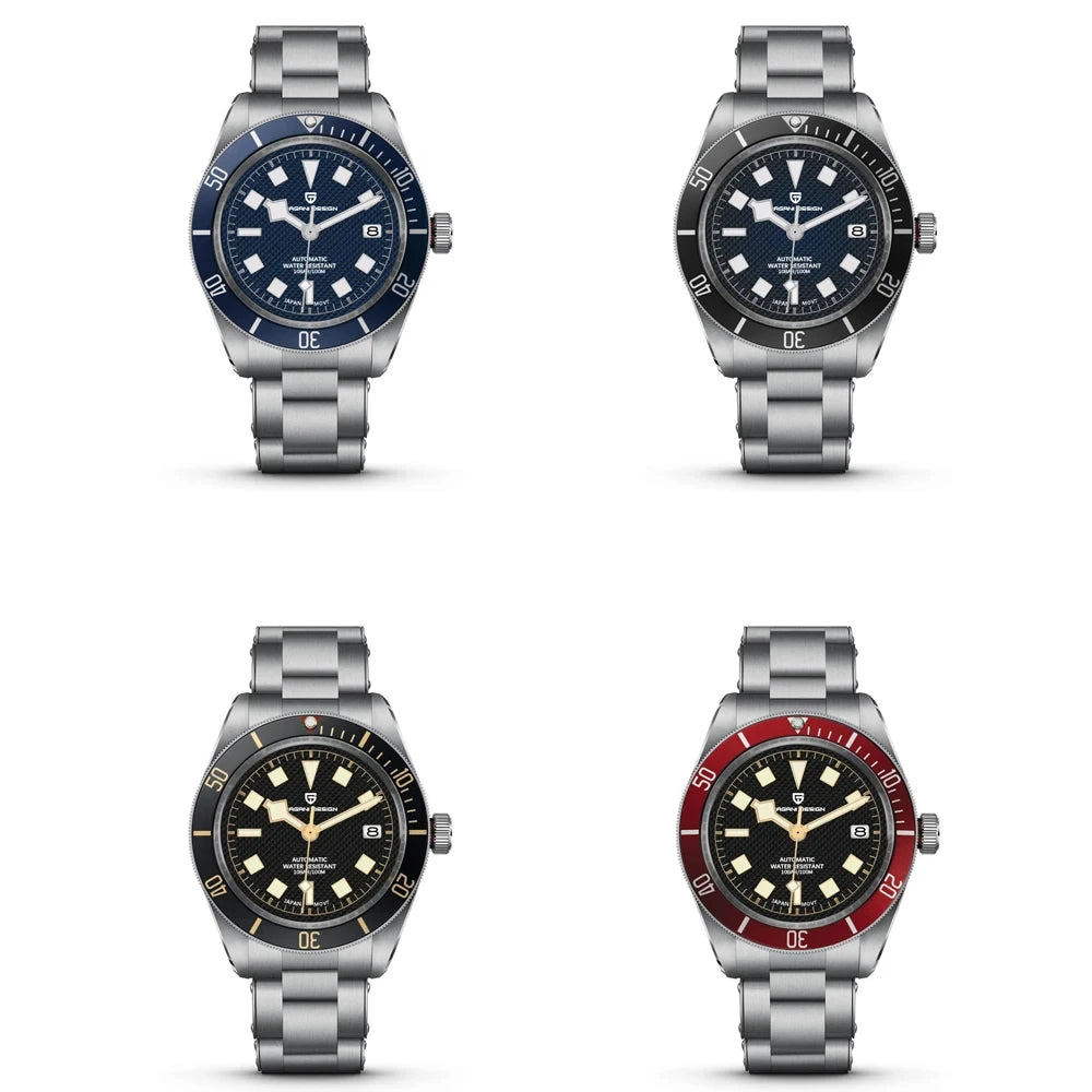 PAGANI DESIGN BB58 Men's Watches Mechanical Watch For Men Luxury Automatic Watch Men's NH35 Movement Waterproof Reloj Hombre PD-1671