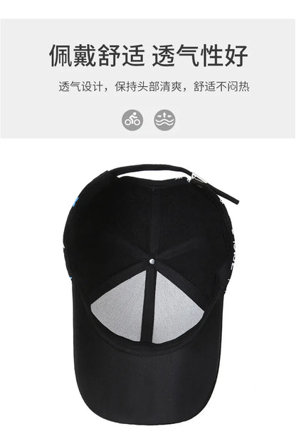 Gorra de béisbol de moda hip hop, gorras trucker con personalidad, gorra snapback de algodón, gorras de sol para actividades al aire libre, gorra deportiva y de ocio