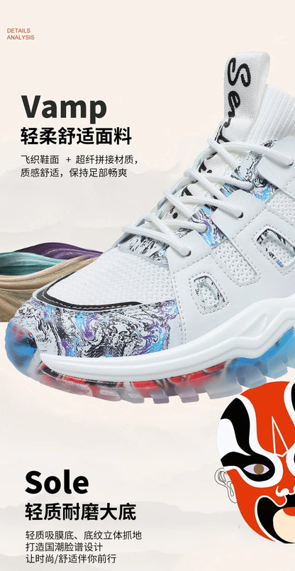 2023 new Shoes For men Sneakers Male casual Mens Shoes tenis Luxury shoes Trainer Race Breathable Shoes fashion loafers running