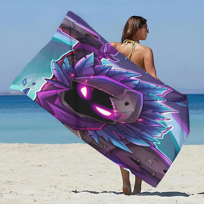 New Hot Game F-FortniteS Beach Towel Microfiber Sand Free Quick Dry Soft Sandproof Pool Towels Gift for Women Travel Gym Shower