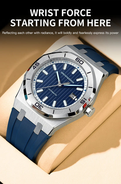 New Arrivals Specht & Söhne Dive Watch 40MM Miyota 8215 Automatic Mechanical Watches For Men Octagon Bezel Steel