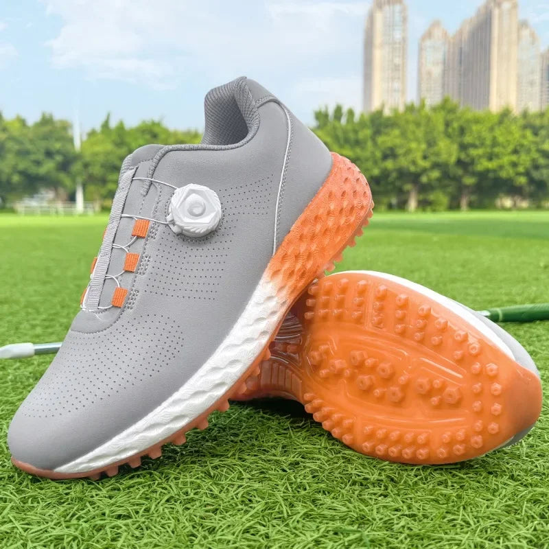 2026 New Golf Shoes Youth Anti-Slip Men's Walking Shoes Outdoor Lawn Athletic Shoes Professional Men's Golf Training Shoes