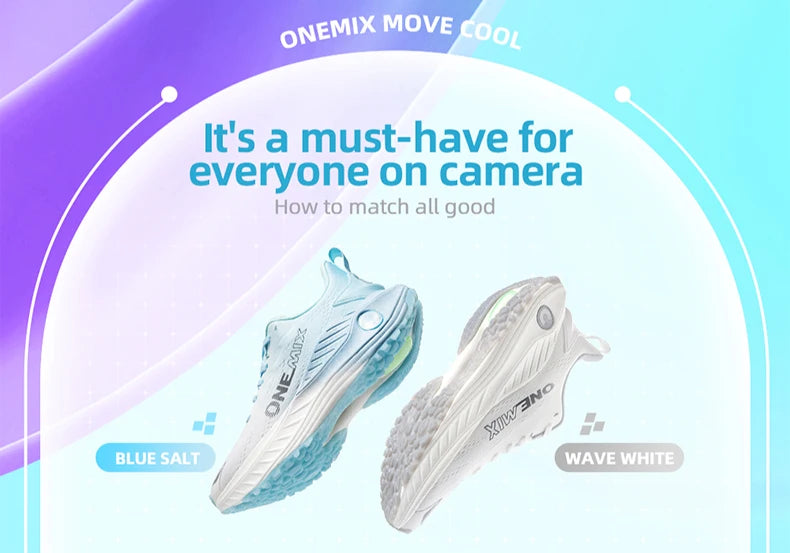 Scarpe da running casual ONEMIX traspiranti estive, scarpe da jogging da uomo leggere, scarpe da palestra da donna, scarpe sportive outdoor da uomo ammortizzate