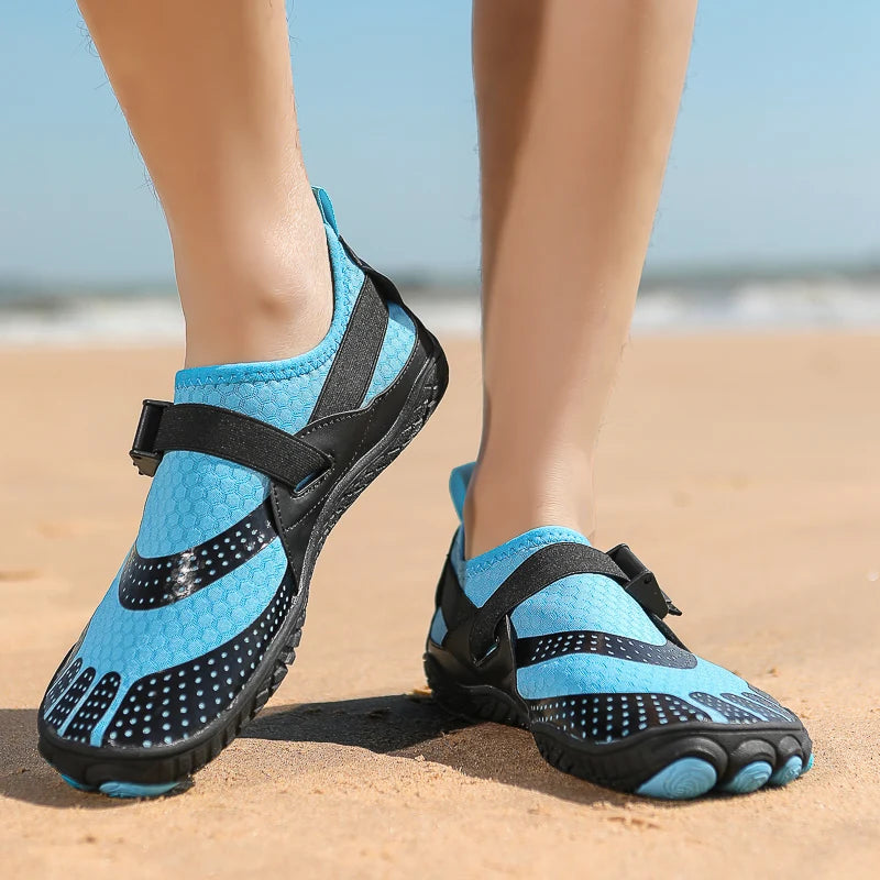 Pantofi de plajă „Barefoot Beach” pentru bărbați și femei, pantofi de apă de vară cu uscare rapidă, adidași pentru mers în apă în aer liber, pantofi ușori pentru sporturi acvatice