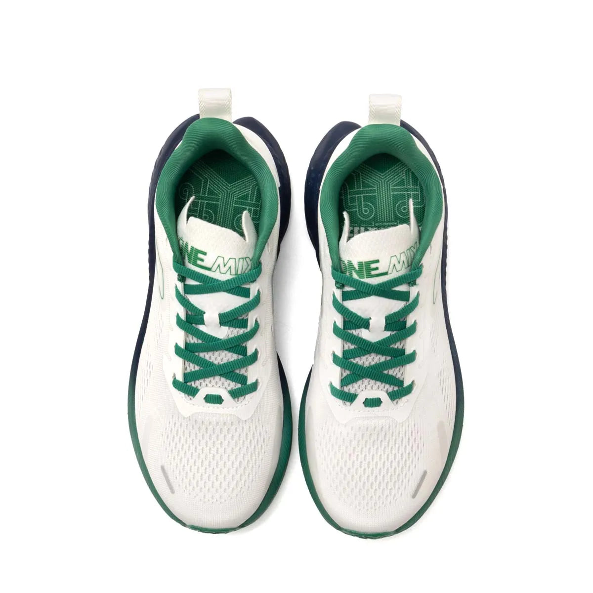 ONEMIX Nieuwe stijl herenhardloopschoenen voor herfst en winter, voor buiten, met demping, ademend, lichtgewicht en elastische sportschoenen