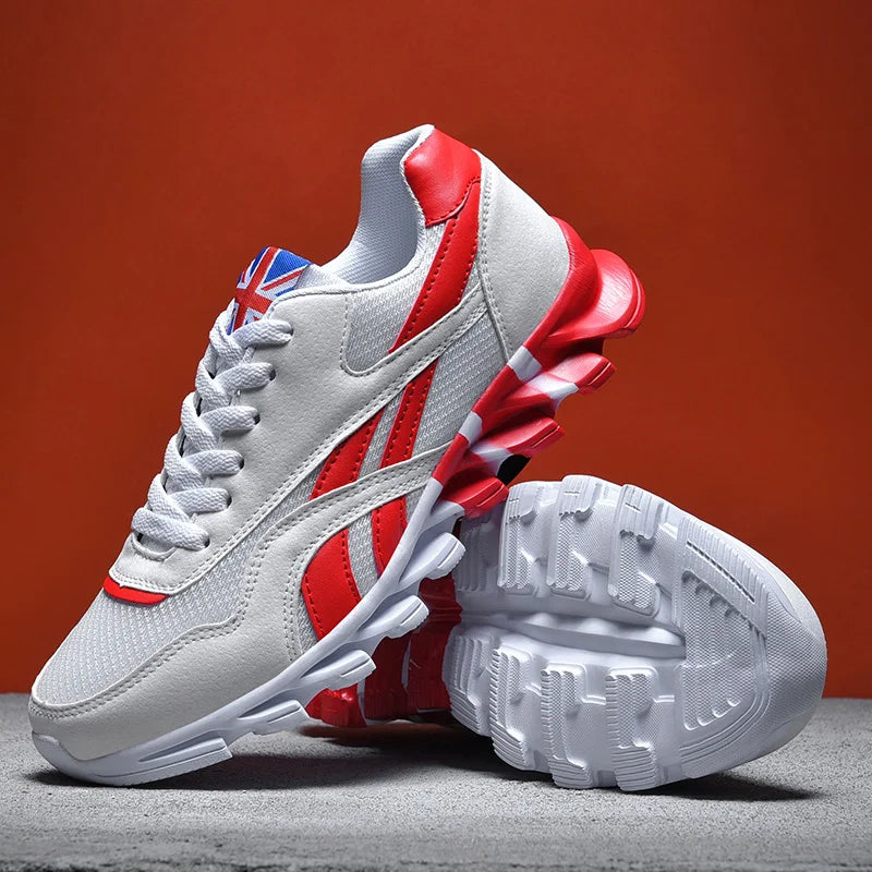 Men's Marathon Running Sports Shoes Casual Sneakers Soft Comfortable Training Shoes Wear-Resistant Sneakers for Men