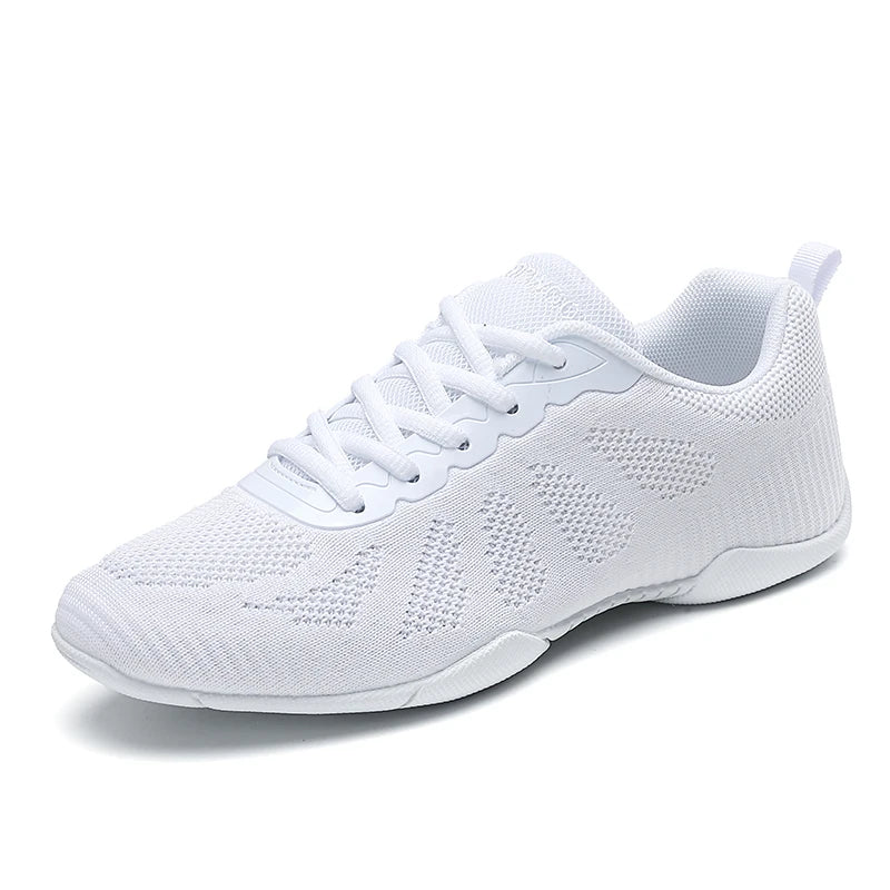 Marwoo Girls White Cheer Dance Sneakers Kids Lightweight Cheerleading Training Walking Tennis Women’s Fashion Sports Shoes 2316