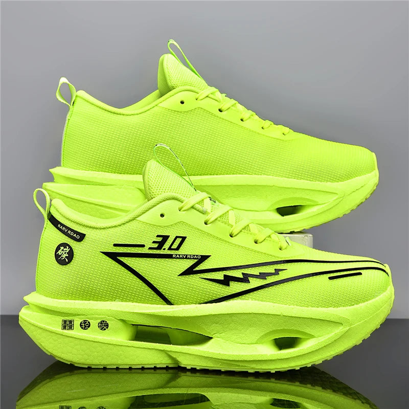 2026 Laufschuhe mit Carbonplatte für Marathon, Herren-Sportschuhe, atmungsaktive, leichte, bequeme Damen-Sneaker, rutschfeste Freizeitsportschuhe, neu