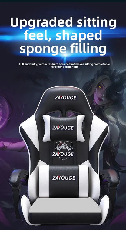 Ergonomischer Gaming-Stuhl fürs Homeoffice, lange Sessions und Streamer – verstellbar, neigbar, leicht und langlebig