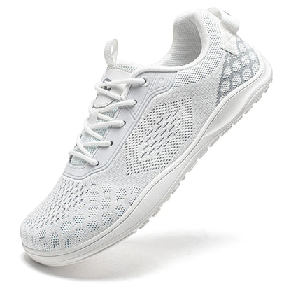 HOBIBEAR Dzianinowe buty typu „barefoot” – unisex, bez podbicia, z szerokim czubkiem, minimalistyczne, oddychające, codzienne buty do chodzenia