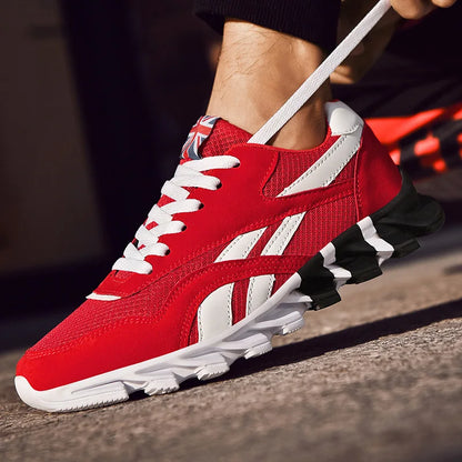 Men's Marathon Running Sports Shoes Casual Sneakers Soft Comfortable Training Shoes Wear-Resistant Sneakers for Men