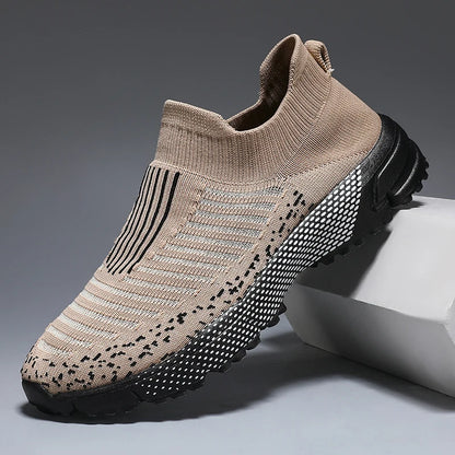 Men Casual Sport Shoes Breathable Lightweight Sneakers Outdoor Mesh Black Running Shoes Athletic Jogging Tennis Walking Shoes