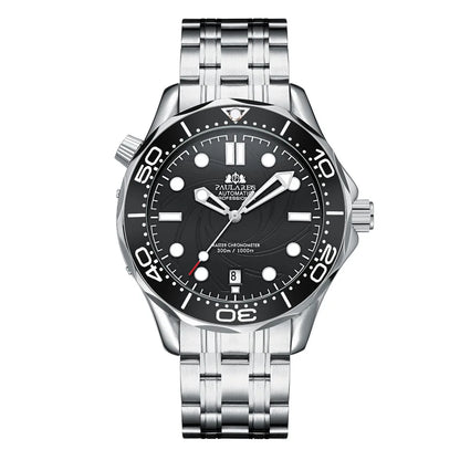 Luxury Automatic Watch for Men Stainless Steel Waterproof Calendar Mechanical Watches Fashion Casual Mens Watches Reloj Hombre