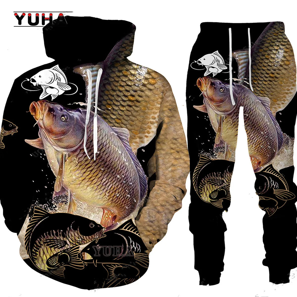 Fashion Autumn Lion, Wolf Hoodies White Tiger Skin 3D All Over Printed Men's Sweatshirt Unisex Zip Pullover Casual Jacket