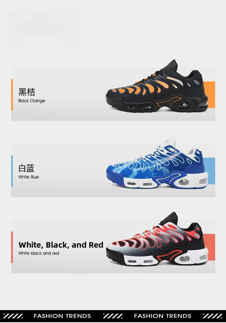 Fashionable Casual Sports Men's Shoes Outdoor Travel Large Size Versatile Daily Classic Running Shoes Breathable Lightweight