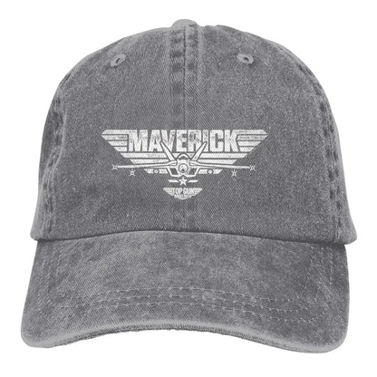 Daugiaspalvė kepurė su snapeliu vyrams ir moterims, kaubojaus kepurė „Top Gun Maverick“ su „Jet“ logotipu centre, beisbolo kepurės su individualizuotu snapeliu, apsauginės kepurės