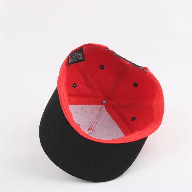 Spiderman Baseball Cap Cartoon Embroidery Snapback Hat Boys Outdoor Sun Hat Hip Hop Flat Brim Sports Caps Children Birthday Gift