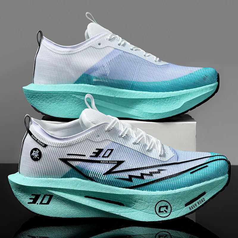 Running Shoes Specialty Men Marathon Sports Carbon Plate Breathable Ultralight Women Comfortable Athletic Cushion Stability Sneakers