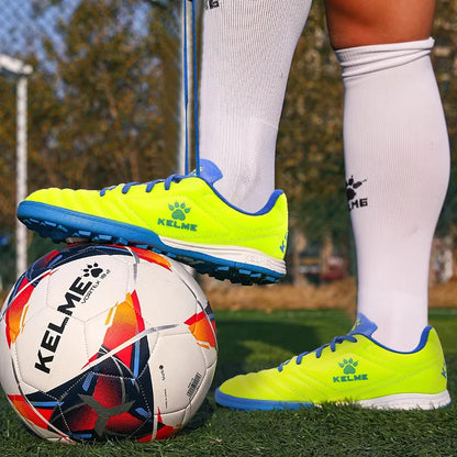 Kelme Tf Broken Nail Football Shoes, Adult Youth Non-Slip Football Shoes, Artificial Grass Five-a-Side Game Football Shoes Sports
