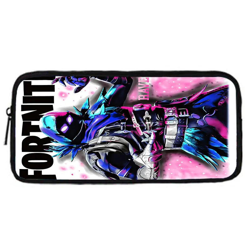 Hot Game Design Child Backpacks Lunch Bag Pencil Case Large Capacity School Bags for Boys and Girls Best Gift Fortnite