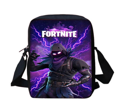 Hot Game Design Child Backpacks Shoulder Bag Pencil Case Fortnite Pupil Large Capacity School Bags for Boys Girls Best Gift