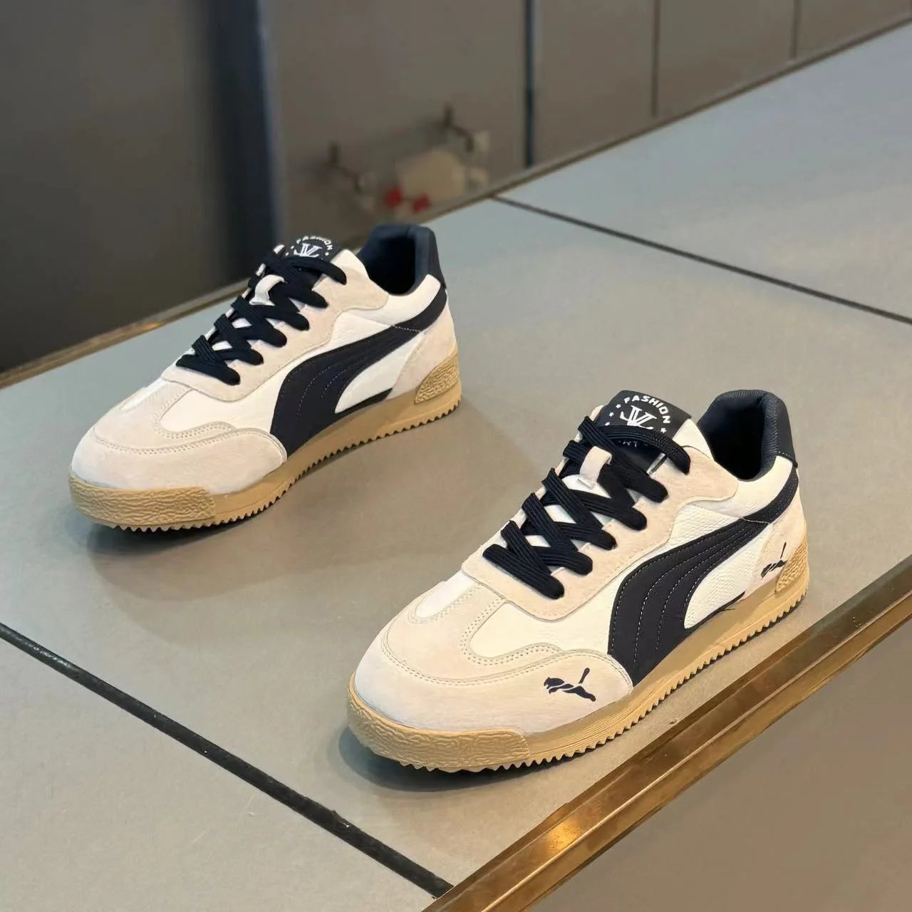 Large Size Men Sneakers Spring Autumn Breathable Low Help Comfortable Sports Shoes Fashion Non-Slip Outdoor Casual Flats