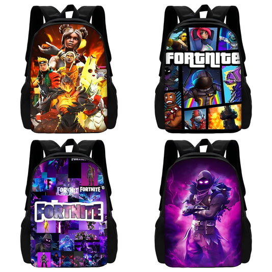 Hot Game Fortnite Kids Backpacks Boys and Girls Student Birthday Gift Child School Bags Unisex Camping Durable Rucksack