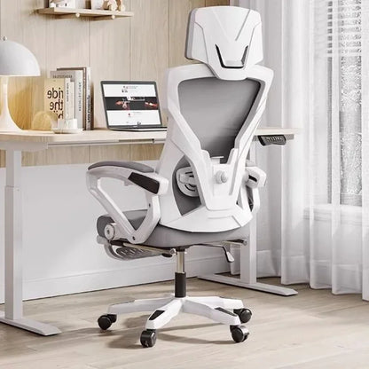Chaise de bureau d'ordinateur ergonomique confortable maille pivotante chaise de patron de jeu inclinable chaises silla oficina bureau à domicile