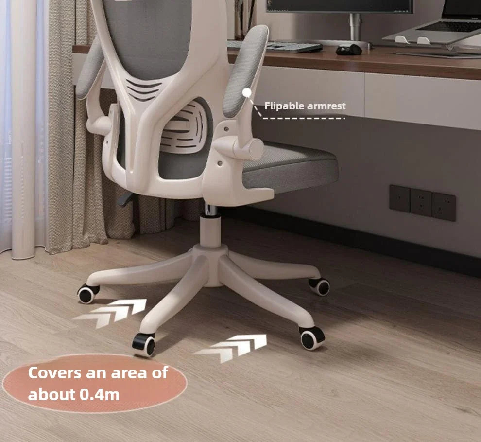 Ergonomic Office Chair with Comfortable Backrest, Computer Desk Chair, Student Study Chair, E-Sports Gaming Chair for Home Office