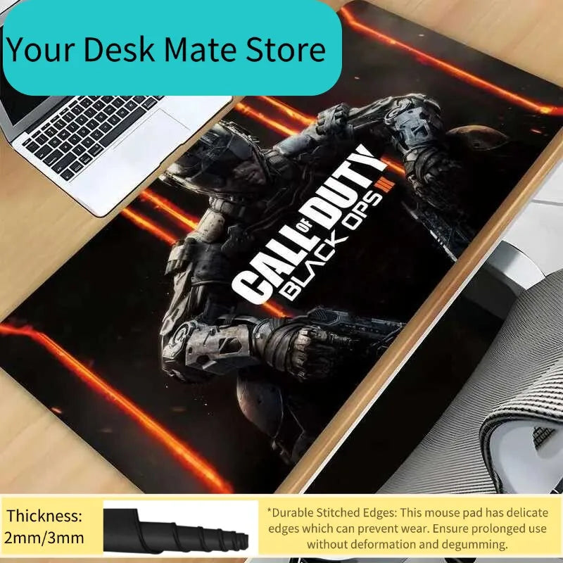 Game Call of Duty Mouse Pad MousePad 900x400 Gaming Accessories Deskmat Desk Mat Game Mats Mause Office Pads Pc Xxl Large