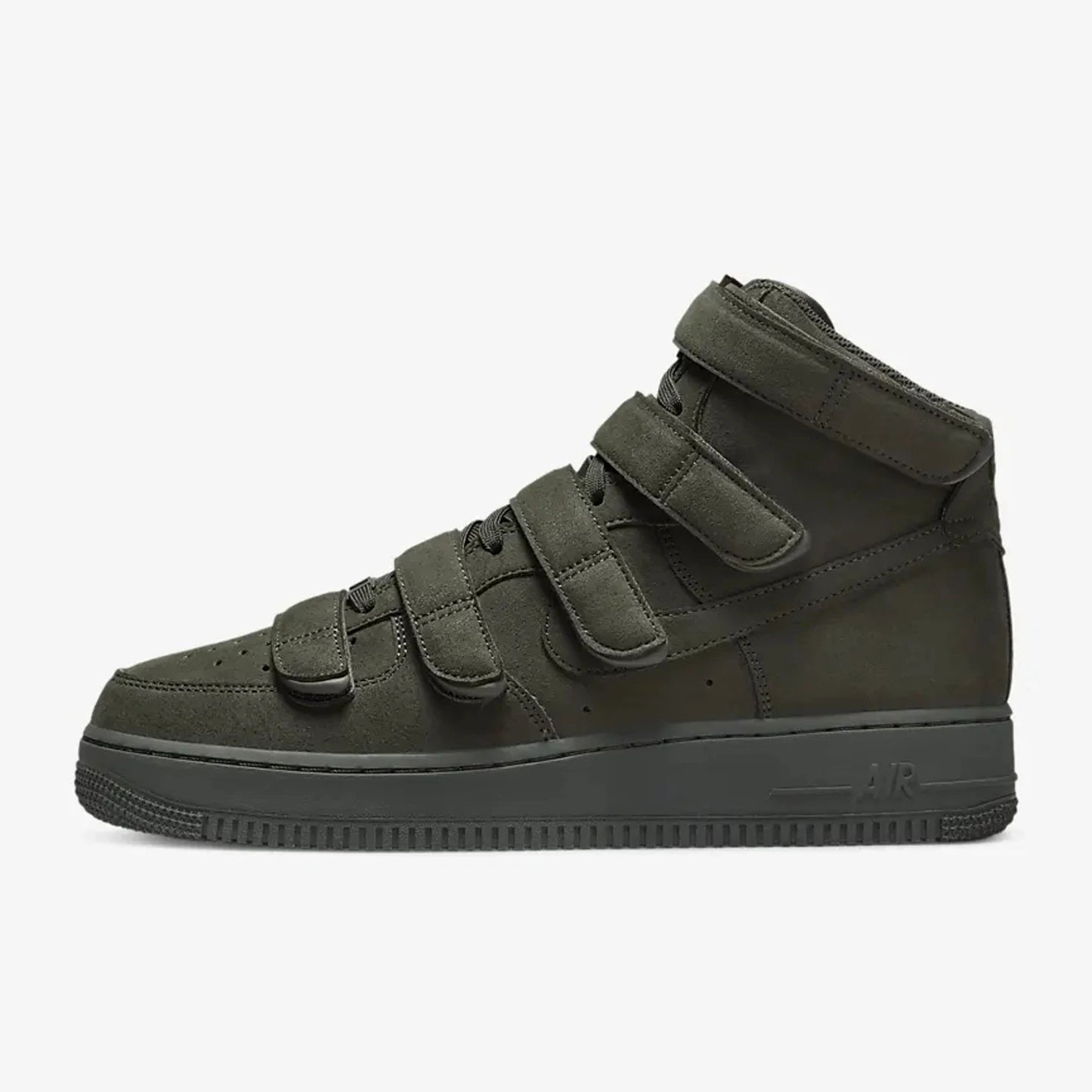 Nike Official Authentic Air Force 1 Unisex High-Top Sports Sneakers with Velcro DM7926-300