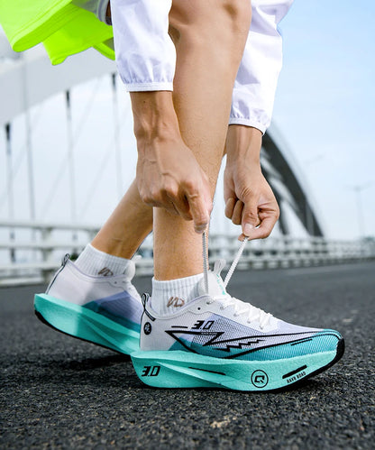 Running Shoes Specialty Men Marathon Sports Carbon Plate Breathable Ultralight Women Comfortable Athletic Cushion Stability Sneakers