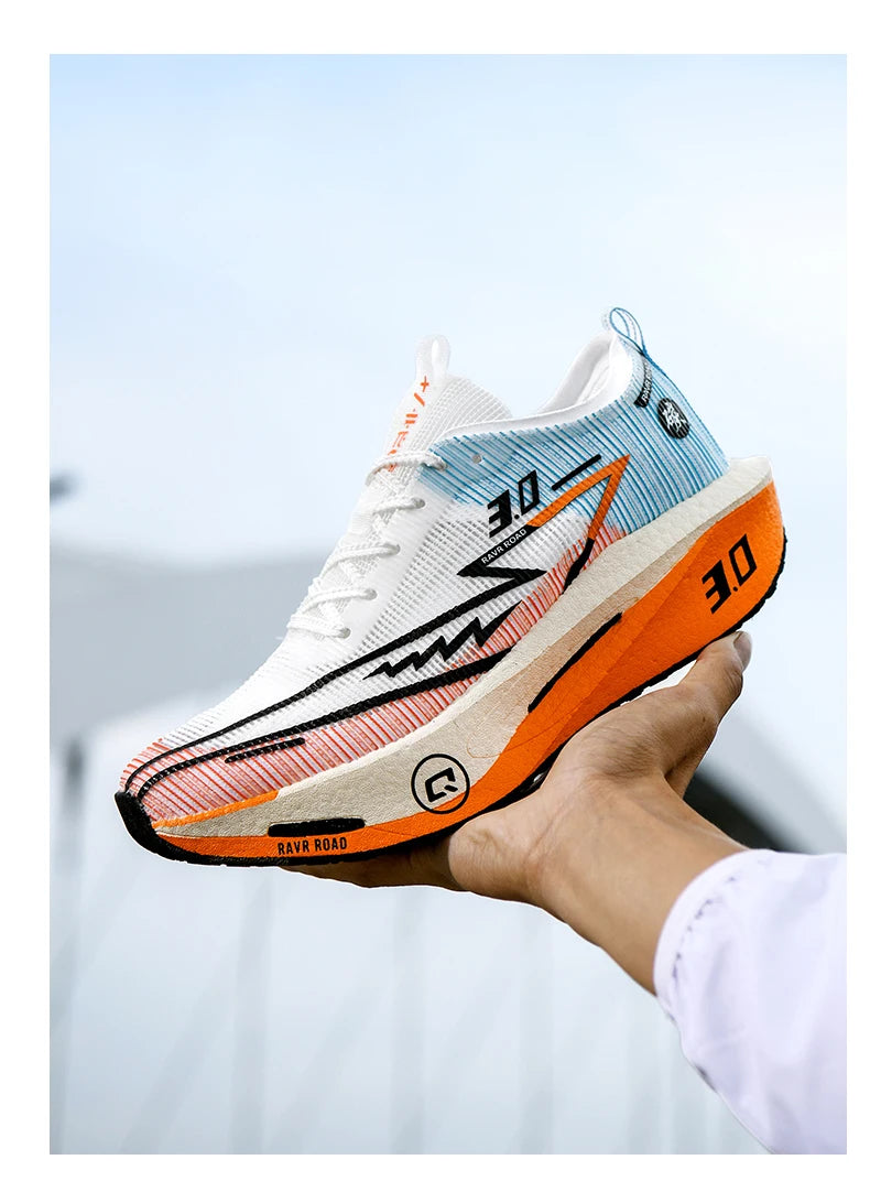 Running Shoes Specialty Men Marathon Sports Carbon Plate Breathable Ultralight Women Comfortable Athletic Cushion Stability Sneakers
