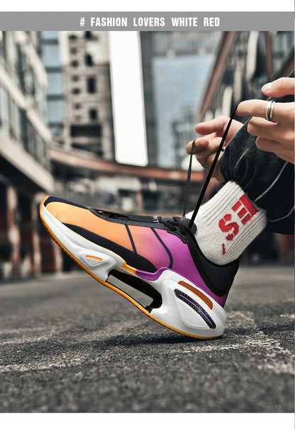 2026 New Men Sports Breathable Lightweight Comfortable Athletic Non-Skid Sneakers Daily Leisure Shopping Walking Marathon Shoes