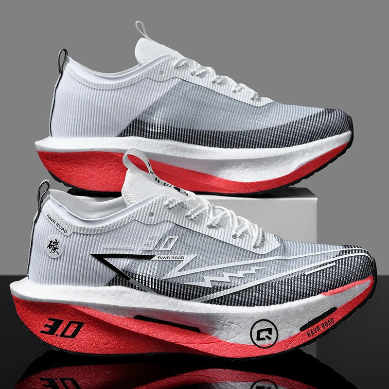 Running Shoes Specialty Men Marathon Sports Carbon Plate Breathable Ultralight Women Comfortable Athletic Cushion Stability Sneakers
