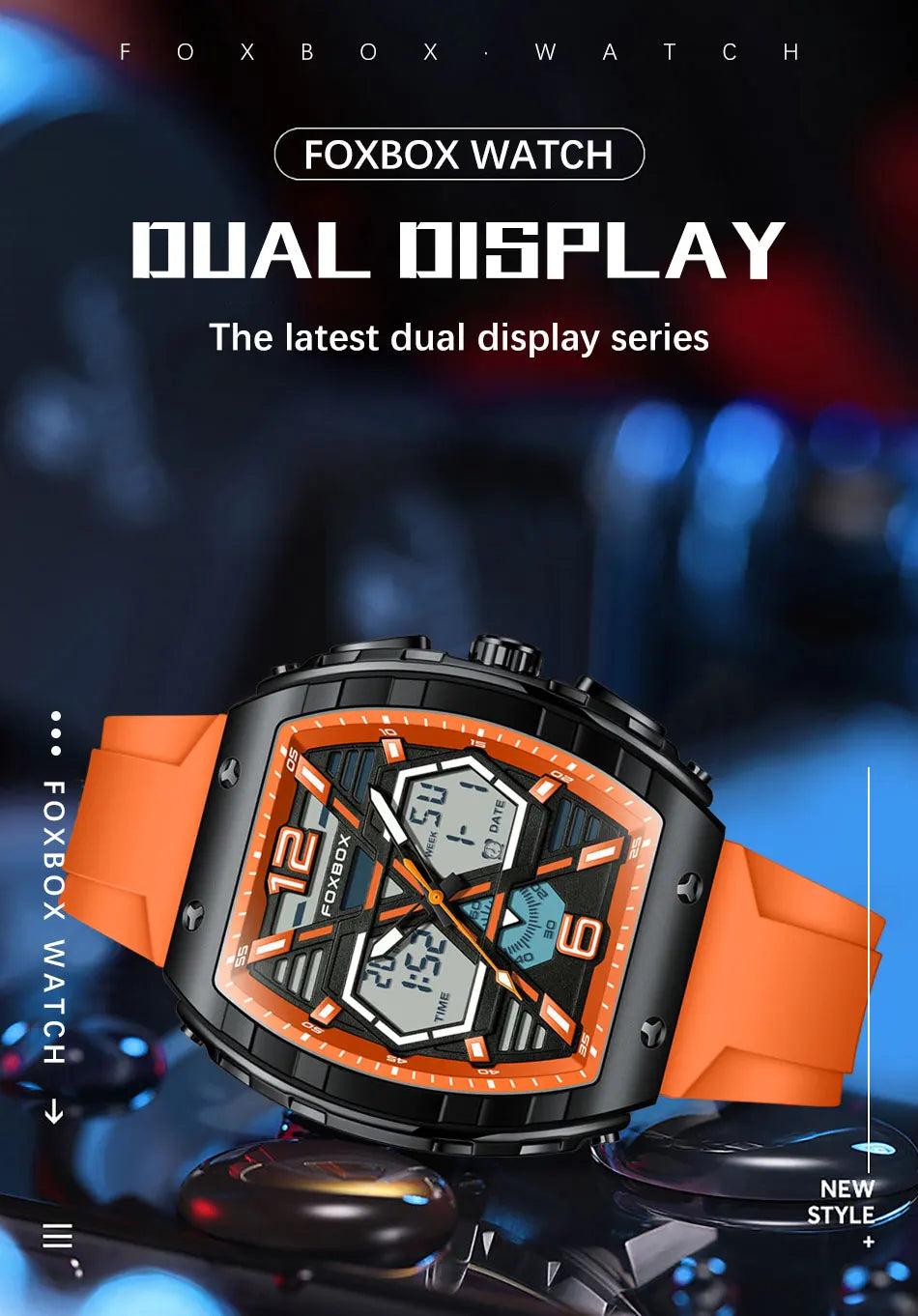 LIGE Digital Men Military Watch 50m Waterproof Wristwatch LED Quartz Clock Sport Watch Male Big Watches Men Relogios Masculino