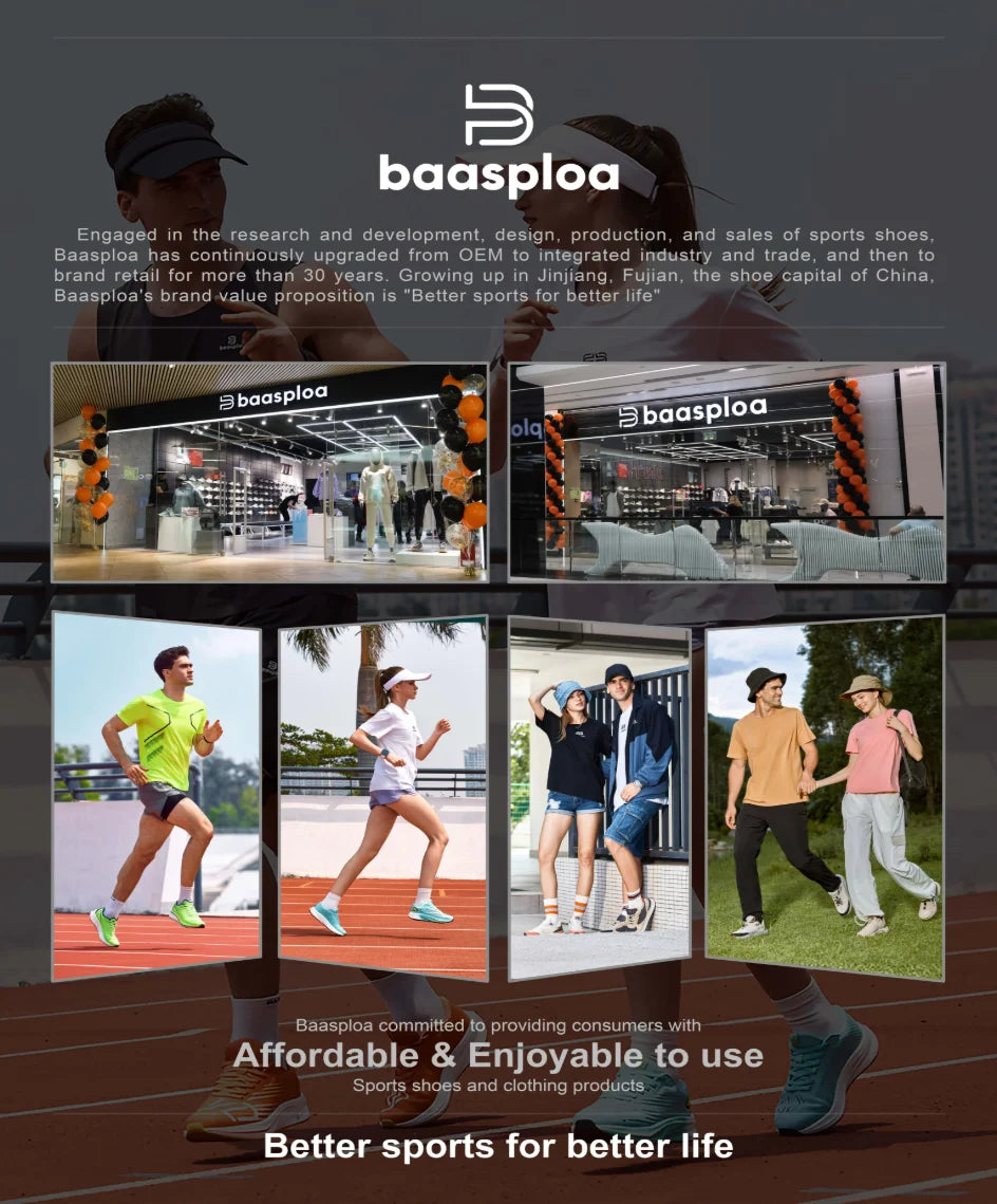 Baasploa Women Walking Shoes Lightweight Mesh Breathable Sport Shoes Comfort Soft Female Leather Height Increase Casual Sneakers