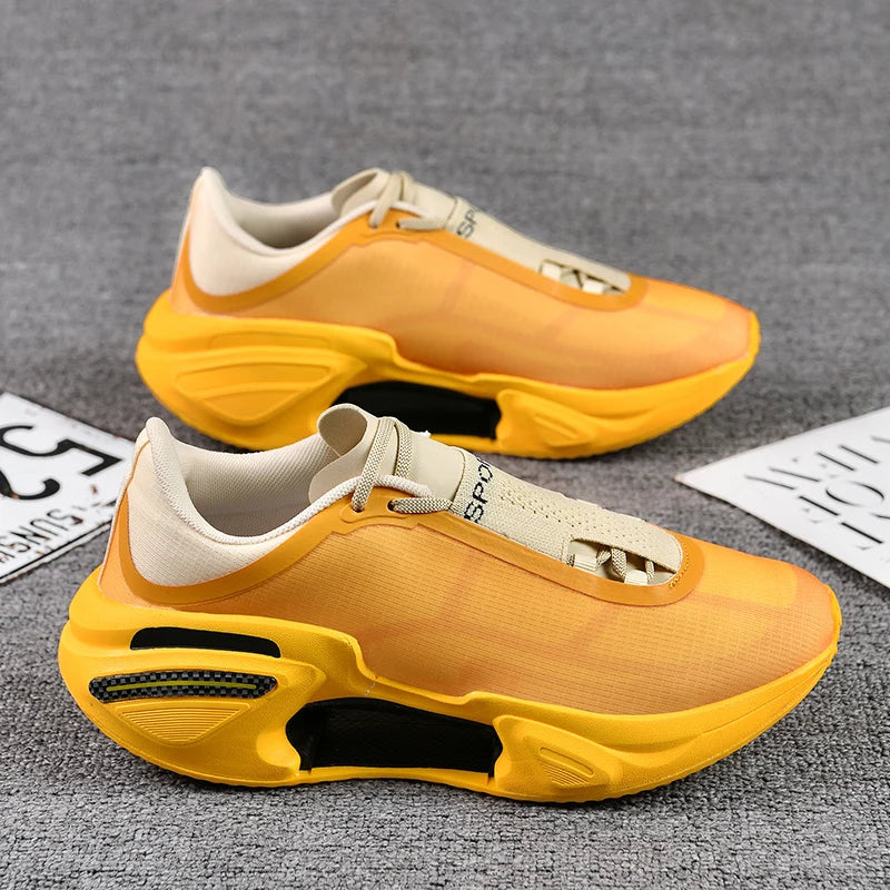 2026 New Men Sports Breathable Lightweight Comfortable Athletic Non-Skid Sneakers Daily Leisure Shopping Walking Marathon Shoes