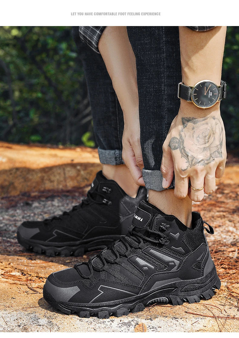 Buty turystyczne unisex, buty sportowe do wędrówek na świeżym powietrzu, buty kempingowe, damskie wodoodporne buty do spacerów, antypoślizgowe buty turystyczne