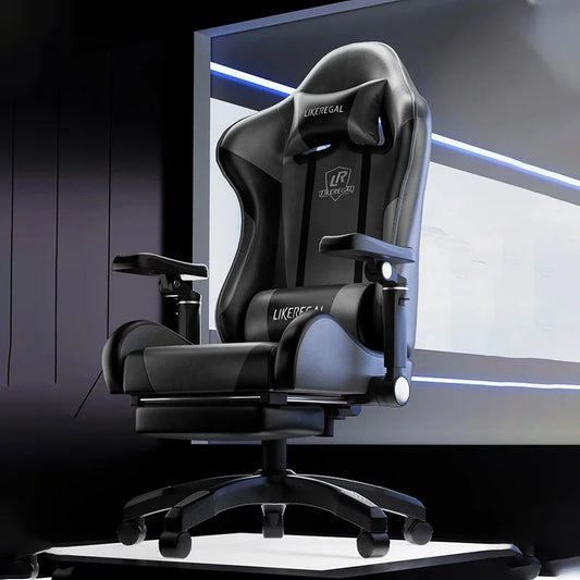 New Gaming Chair 9D Mechanical Dynamic Armrests 3D Lumbar Support Wide Seat Ergonomic Chair Gaming  Live Streaming  Swivel Chair