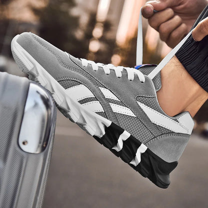 Men's Marathon Running Sports Shoes Casual Sneakers Soft Comfortable Training Shoes Wear-Resistant Sneakers for Men